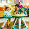 imageBright Starts Around We Go 2in1 Baby Walker Discovery Activity Center and Table Tropic Cool Ages 6 MonthsTropical Cool