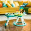 imageBright Starts Around We Go 2in1 Baby Walker Discovery Activity Center and Table Tropic Cool Ages 6 MonthsTropical Cool