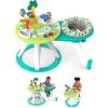 imageBright Starts Around We Go 2in1 Baby Walker Discovery Activity Center and Table Tropic Cool Ages 6 MonthsTropical Cool