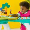 imageBright Starts Around We Go 2in1 Baby Walker Discovery Activity Center and Table Tropic Cool Ages 6 MonthsTropical Cool