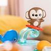 imageBright Starts Around We Go 2in1 Baby Walker Discovery Activity Center and Table Tropic Cool Ages 6 MonthsTropical Cool