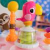 imageBright Starts Around We Go 2in1 Baby Walker Discovery Activity Center and Table Tropic Cool Ages 6 MonthsTropical Coral