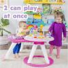 imageBright Starts Around We Go 2in1 Baby Walker Discovery Activity Center and Table Tropic Cool Ages 6 MonthsTropical Coral