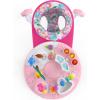 imageBright Starts Around We Go 2in1 Baby Walker Discovery Activity Center and Table Tropic Cool Ages 6 MonthsTropical Coral