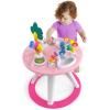 imageBright Starts Around We Go 2in1 Baby Walker Discovery Activity Center and Table Tropic Cool Ages 6 MonthsTropical Coral