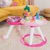 imageBright Starts Around We Go 2in1 Baby Walker Discovery Activity Center and Table Tropic Cool Ages 6 MonthsTropical Coral