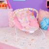 imageBright Starts Baby Bouncer Soothing Vibrations Infant Seat  Removable Toy Bar Nonslip Feet 06 Months Up to 20 lbs Rainforest VibesFancy Fantasy  Pink Unicorn