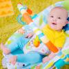 imageBright Starts Baby Bouncer Soothing Vibrations Infant Seat  Removable Toy Bar Nonslip Feet 06 Months Up to 20 lbs Rainforest VibesRainforest Vibes