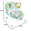 imageBright Starts Baby Bouncer Soothing Vibrations Infant Seat  Removable Toy Bar Nonslip Feet 06 Months Up to 20 lbs Rainforest VibesRainforest Vibes