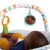 imageBright Starts Baby Bouncer Soothing Vibrations Infant Seat  Removable Toy Bar Nonslip Feet 06 Months Up to 20 lbs Rainforest VibesSafari Fun