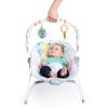imageBright Starts Baby Bouncer Soothing Vibrations Infant Seat  Removable Toy Bar Nonslip Feet 06 Months Up to 20 lbs Rainforest VibesSafari Fun