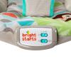 imageBright Starts Baby Bouncer Soothing Vibrations Infant Seat  Taggies Music Removable Toy Bar 06 Months Up to 20 lbs Happy Safari