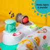 imageBright Starts Bounce Bounce Baby 2in1 Activity Center Jumper ampamp Table  Playful Pond Green 6 MonthsCooking Up Fun