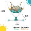 imageBright Starts Bounce Bounce Baby 2in1 Activity Center Jumper ampamp Table  Playful Pond Green 6 MonthsCooking Up Fun