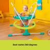 imageBright Starts Bounce Bounce Baby 2in1 Activity Center Jumper ampamp Table  Playful Pond Green 6 MonthsCooking Up Fun