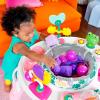 imageBright Starts Bounce Bounce Baby 2in1 Activity Center Jumper ampamp Table  Playful Pond Green 6 MonthsPlayful Palms