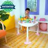 imageBright Starts Bounce Bounce Baby 2in1 Activity Center Jumper ampamp Table  Playful Pond Green 6 MonthsPlayful Palms