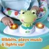 imageBright Starts Bounce Bounce Baby 2in1 Activity Center Jumper ampamp Table  Playful Pond Green 6 MonthsPlayful Pond