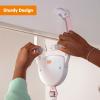 imageBright Starts Bounce n Spring Deluxe Door Jumper for Baby with Adjustable Strap 6 Months and Up Max Weight 26 lbsPurple Paradise
