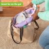 imageBright Starts Bounce n Spring Deluxe Door Jumper for Baby with Adjustable Strap 6 Months and Up Max Weight 26 lbsPurple Paradise
