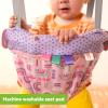 imageBright Starts Bounce n Spring Deluxe Door Jumper for Baby with Adjustable Strap 6 Months and Up Max Weight 26 lbsPurple Paradise