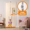 imageBright Starts Bounce n Spring Deluxe Door Jumper for Baby with Adjustable Strap 6 Months and Up Max Weight 26 lbsPurple Paradise