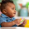 imageBright Starts Chill ampamp Teethe BPAFree Teething Toy for Babies Ages 3 MonthsIce Cream