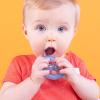 imageBright Starts Chill ampamp Teethe BPAFree Teething Toy for Babies Ages 3 MonthsWater Filled Bright