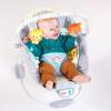 imageBright Starts Comfy Baby Bouncer Soothing Vibrations Infant Seat  Taggies Music Removable Toy Bar 06 Months Up to 20 lbs Whimsical WildWhimsical Wild