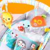 imageBright Starts Comfy Baby Bouncer Soothing Vibrations Infant Seat  Taggies Music Removable Toy Bar 06 Months Up to 20 lbs Whimsical WildWhimsical Wild