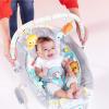 imageBright Starts Comfy Baby Bouncer Soothing Vibrations Infant Seat  Taggies Music Removable Toy Bar 06 Months Up to 20 lbs Whimsical WildWhimsical Wild