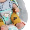 imageBright Starts Comfy Baby Bouncer Soothing Vibrations Infant Seat  Taggies Music Removable Toy Bar 06 Months Up to 20 lbs Whimsical WildWhimsical Wild