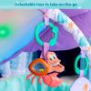imageBright Starts Disney Baby Finding Nemo Mr Ray Ocean Lights ampamp Music Gym Ages Newborn The Little Mermaid