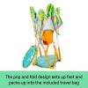 imageBright Starts Disney Baby Finding Nemo Pop N Jump Foldable Activity Center IndoorOutdoor Unisex 6 MonthsAnimal