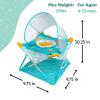 imageBright Starts Disney Baby Finding Nemo Pop N Jump Foldable Activity Center IndoorOutdoor Unisex 6 MonthsNemo
