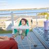 imageBright Starts Disney Baby Finding Nemo Pop n Dine Portable Highchair Suction Cup Nemo Toy Space Saving High Chair for IndoorOutdoor Dining with Fast Easy Compact Fold 6 Months  45 PoundsTeal