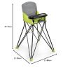 imageBright Starts Disney Baby Finding Nemo Pop n Dine Portable Highchair Suction Cup Nemo Toy Space Saving High Chair for IndoorOutdoor Dining with Fast Easy Compact Fold 6 Months  45 PoundsGreen