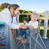 imageBright Starts Disney Baby Finding Nemo Pop n Dine Portable Highchair Suction Cup Nemo Toy Space Saving High Chair for IndoorOutdoor Dining with Fast Easy Compact Fold 6 Months  45 PoundsGray