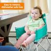 imageBright Starts Disney Baby Finding Nemo Pop n Dine Portable Highchair Suction Cup Nemo Toy Space Saving High Chair for IndoorOutdoor Dining with Fast Easy Compact Fold 6 Months  45 PoundsTeal