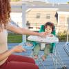 imageBright Starts Disney Baby Finding Nemo Pop n Dine Portable Highchair Suction Cup Nemo Toy Space Saving High Chair for IndoorOutdoor Dining with Fast Easy Compact Fold 6 Months  45 PoundsTeal