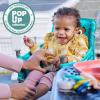 imageBright Starts Disney Baby Finding Nemo Pop n Dine Portable Highchair Suction Cup Nemo Toy Space Saving High Chair for IndoorOutdoor Dining with Fast Easy Compact Fold 6 Months  45 PoundsNemo