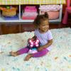 imageBright Starts Disney Baby MINNIE MOUSE PeekABoo Baby Activity Center Jumper with 8 Toys Lights ampamp Sounds 360Degree Seat 612 Months PinkBlue
