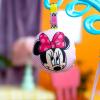 imageBright Starts Disney Baby MINNIE MOUSE PeekABoo Baby Activity Center Jumper with 8 Toys Lights ampamp Sounds 360Degree Seat 612 Months PinkBlue