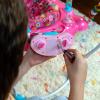 imageBright Starts Disney Baby MINNIE MOUSE PeekABoo Baby Activity Center Jumper with 8 Toys Lights ampamp Sounds 360Degree Seat 612 Months PinkBlue