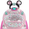 imageBright Starts Disney Baby Mickey Mouse Original Bestie 2in1 Baby Activity Walker  Easy Fold Frame and Removable Toy Station 6 Months and upPink