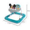 imageBright Starts Disney Baby Mickey Mouse Original Bestie 2in1 Baby Activity Walker  Easy Fold Frame and Removable Toy Station 6 Months and upWhite