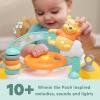 imageBright Starts Disney Baby Mickey Mouse Original Bestie 2in1 Baby Activity Walker  Easy Fold Frame and Removable Toy Station 6 Months and upYellow