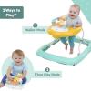 imageBright Starts Disney Baby Mickey Mouse Original Bestie 2in1 Baby Activity Walker  Easy Fold Frame and Removable Toy Station 6 Months and upYellow