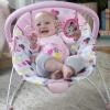 imageBright Starts Disney Baby Minnie Mouse Baby Bouncer Soothing Vibrations Plush Infant Seat  Removable Toy Bar Nonslip Feet 06 Months Up to 20 lbs Spotty DottyMinnie Mouse Spotty Dotty