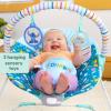 imageBright Starts Disney Baby Minnie Mouse Baby Bouncer Soothing Vibrations Plush Infant Seat  Removable Toy Bar Nonslip Feet 06 Months Up to 20 lbs Spotty DottyStitch Ohana Paradise